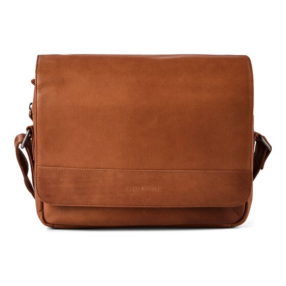 Greenburry Fiorentina Borsa a tracolla Vera Pelle 33 cm