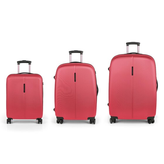 Gabol Paradise XP 4 ruote Set di valigie 3 pezzi con piega di espansione