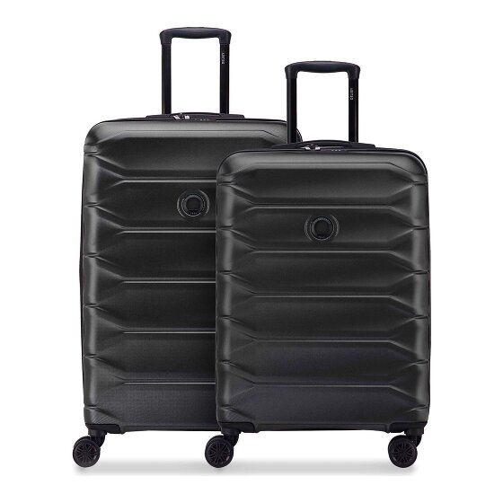Delsey Paris Set di valigie Meteor a 4 ruote M+L espandibile