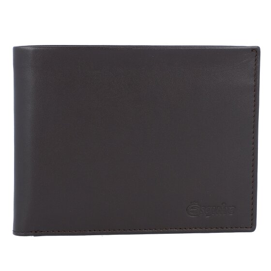Esquire Nuovo Portafoglio di seta in pelle 12 cm