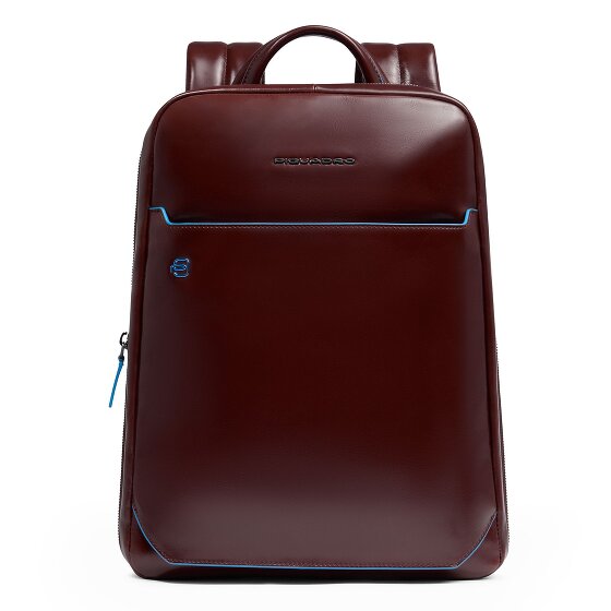 Piquadro Blue Square Zaino da giorno Protezione RFID Pelle 37 cm Scomparto per laptop