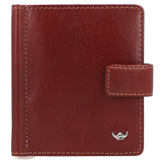 Golden Head Colorado Custodia per carta di credito in pelle 8,5 cm con fermasoldi