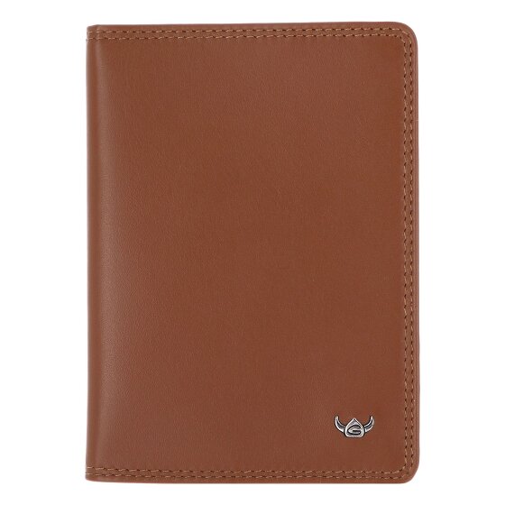 Golden Head Polo Identity Card Case RFID in pelle 9 cm
