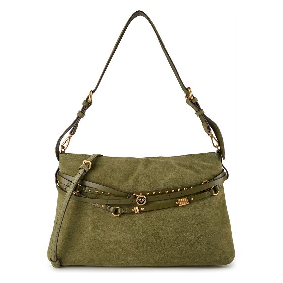 PINKO Belt Bag Big Borsa a spalla Vera Pelle 40 cm