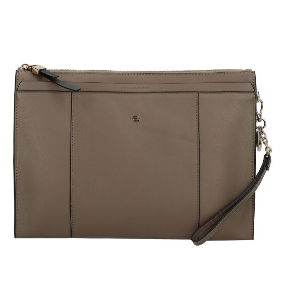 Piquadro Pochette a cerchio in pelle 30,5 cm
