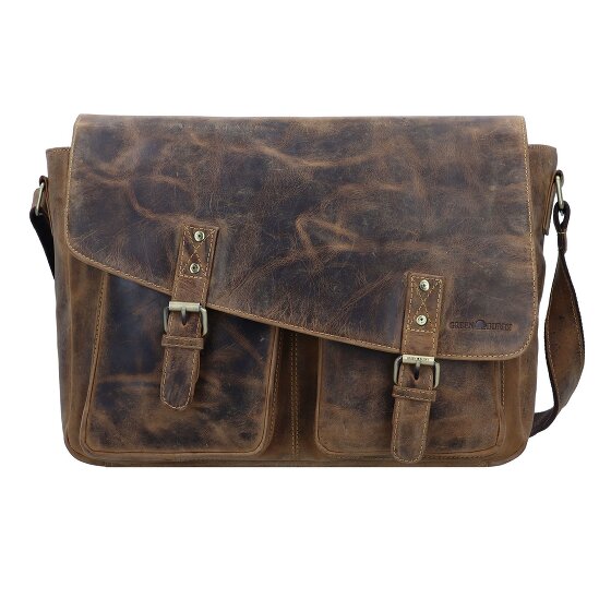 Greenburry Vintage Messaggero Pelle 40 cm Scomparto per laptop Greenburry Vintage Messaggero Pelle 40 cm Scomparto per laptop