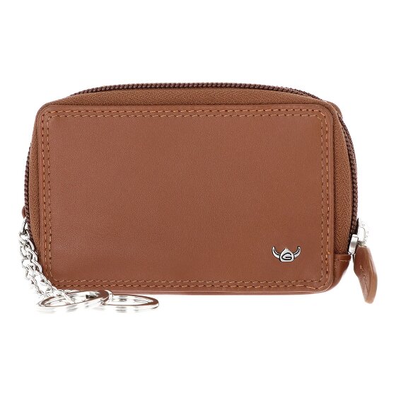 Golden Head Polo Portafoglio chiave Vera Pelle 11 cm