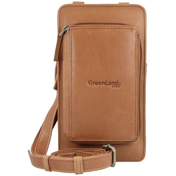 Greenland Nature Natura Borsa morbida per cellulare Portafoglio in pelle 11 cm
