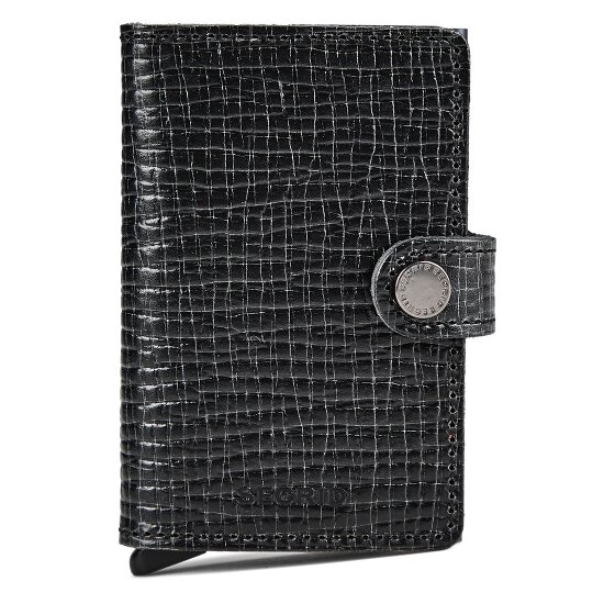 Secrid Miniwallet Portafoglio Protezione RFID Vera Pelle 6 cm