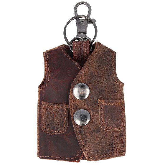 Greenland Nature Portachiavi Montana in pelle 6 cm