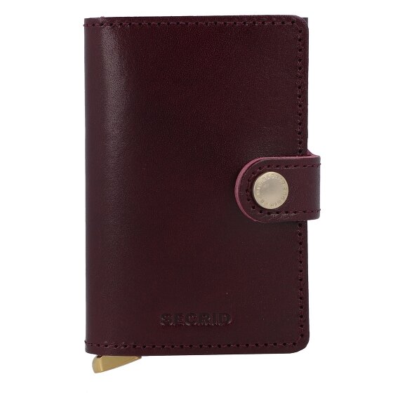 Secrid Miniwallet Custodia per carta di credito Protezione RFID Pelle 6.5 cm