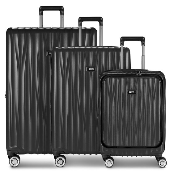 Bric's Cervia 2.0 4 ruote Carrello della cabina 77 cm Scomparto per laptop con piega di espansione Bric's Cervia 2.0 4 ruote Carrello della cabina 77 cm Scomparto per laptop con piega di espansione