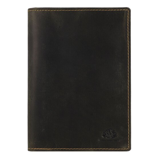 Greenburry Portadocumenti vintage in pelle 12 cm