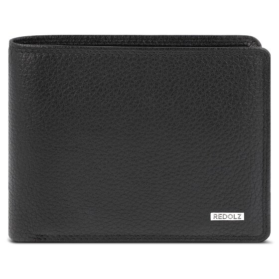 Redolz Portafoglio Leather Essentials QF in pelle con protezione RFID, 11,5 cm