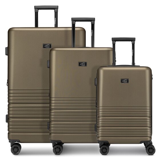 camel active Hanoi 4 ruote Set di valigie 3 pezzi con piega di espansione camel active Hanoi 4 ruote Set di valigie 3 pezzi con piega di espansione