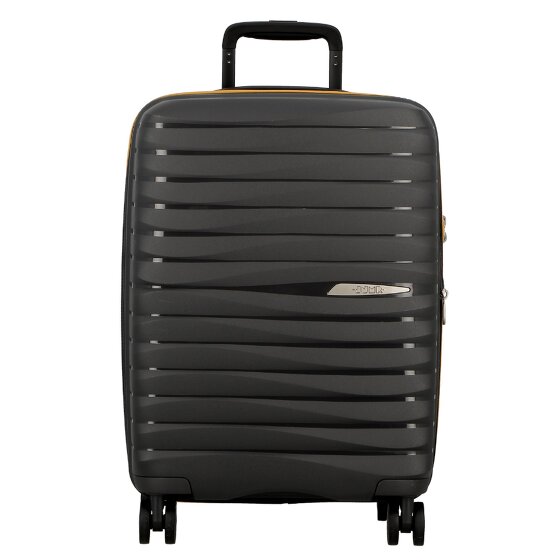 Jump Xwave 4 ruote Carrello della cabina 55 cm con piega di espansione Jump Xwave 4 ruote Carrello della cabina 55 cm con piega di espansione