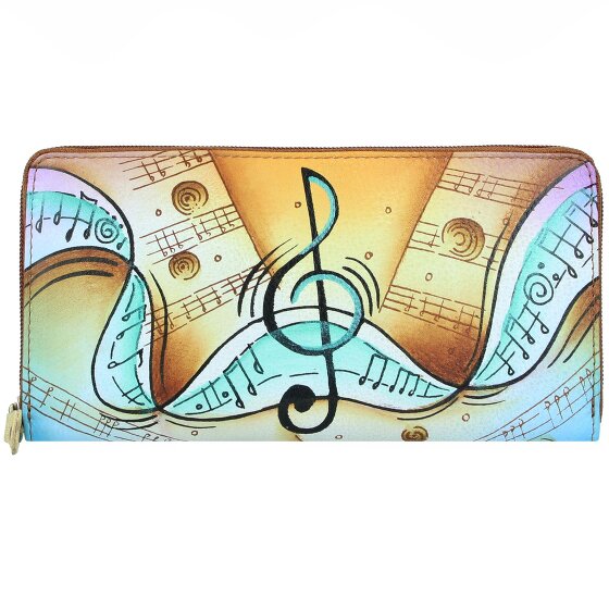 Greenland Nature Art+Craft Portafoglio RFID in pelle 20 cm