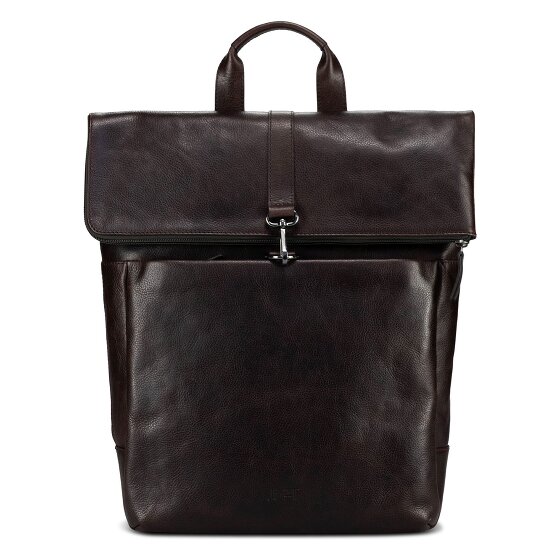 Jost London Zaino da giorno Vera Pelle 44 cm Vano porta PC