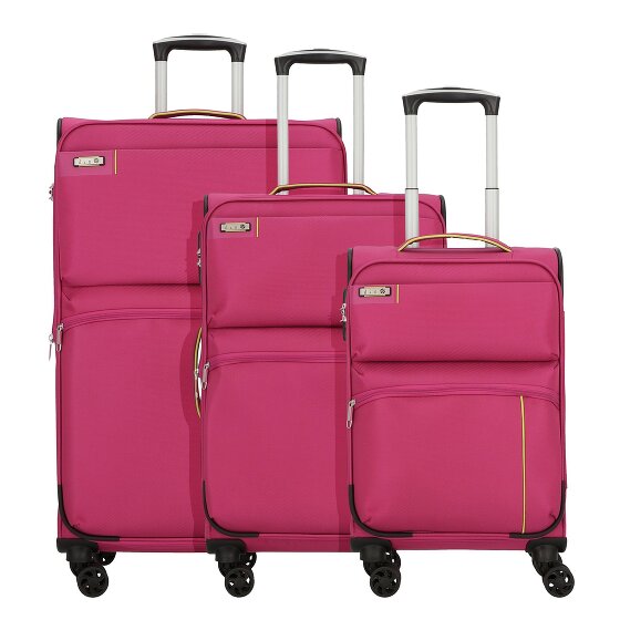 d&n Travel Line 6704 4 ruote Set di valigie 3 pezzi