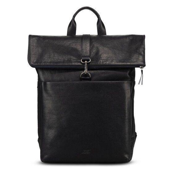 Jost Glasgow Zaino da giorno Protezione RFID Vera Pelle 42 cm Vano porta PC