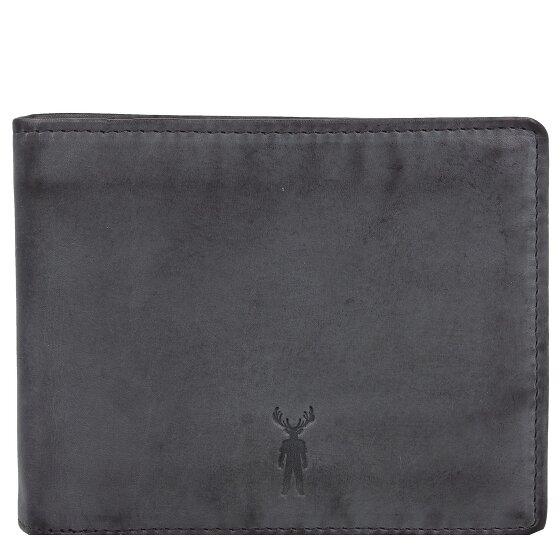 Jack Kinsky Portafoglio Nelson RFID in pelle 13 cm