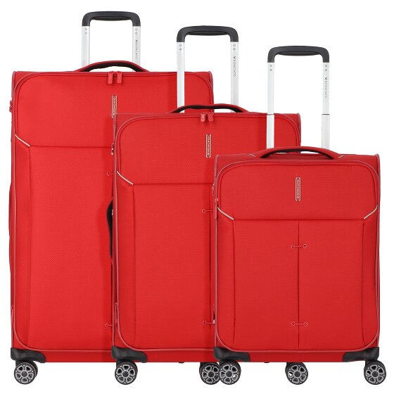 Roncato Ironik 2.0 4 ruote Set di valigie 3 pezzi con piega di espansione