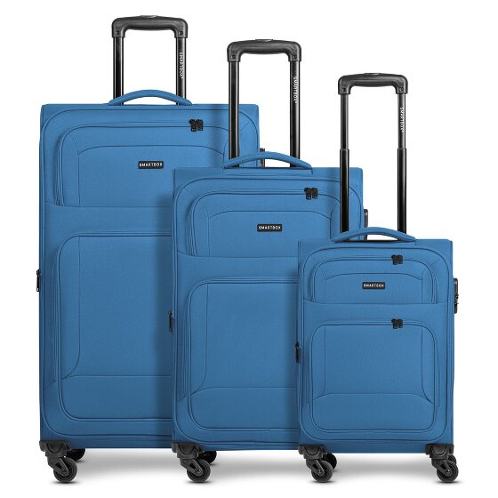 Smartbox Edition 04 4 ruote Set di valigie 3 pezzi con piega di espansione