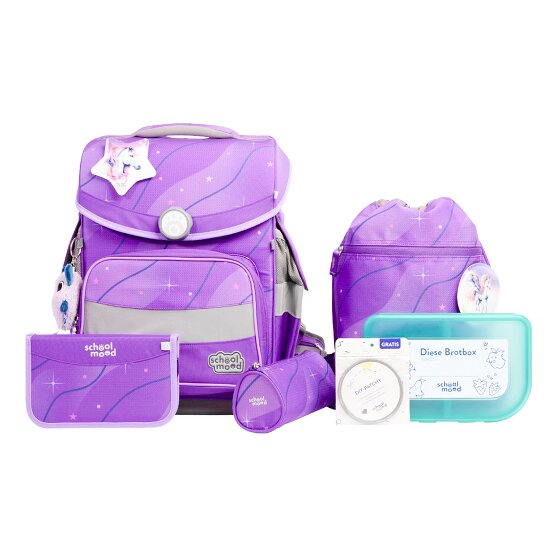 School-Mood Timeless Pro Set di borse per la scuola 7 pezzi