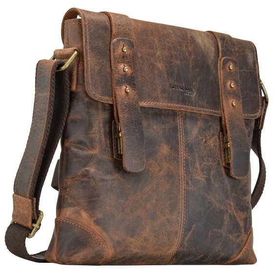 Greenland Nature Borsa a tracolla classica in pelle 31 cm