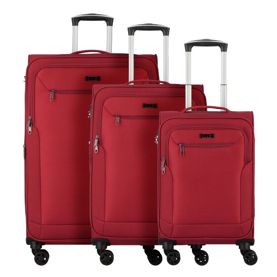 d&n Travel Line 6804 Set di valigie a 4 ruote 3 pz.