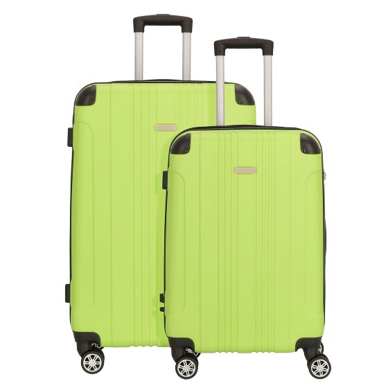 Nowi Lugano 4 ruote Set di valigie 2 pezzi