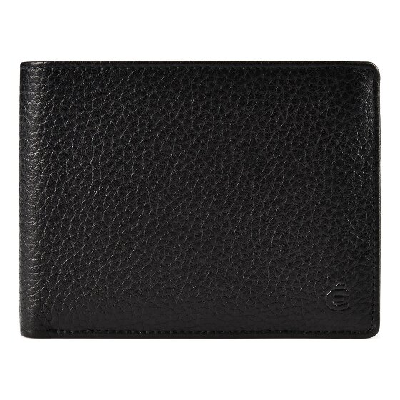 Esquire Texas Portafoglio Protezione RFID Vera Pelle 9 cm