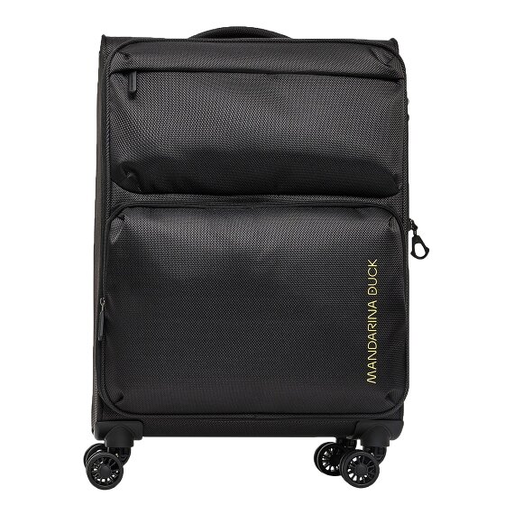 Mandarina Duck Zephyr 4 ruote Carrello M 67 cm con piega di espansione