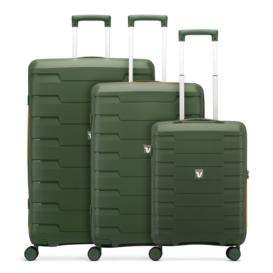 Roncato Skyline 2.0 Neon 4 ruote Set di valigie 3 pezzi