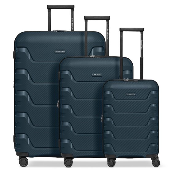 Smartbox Edition 01 4 ruote Set di valigie 3 pezzi con piega di espansione