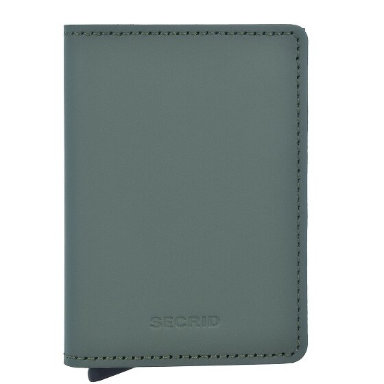 Secrid Slimwallet Custodia opaca per carte di credito Portafoglio RFID in pelle 6,5 cm