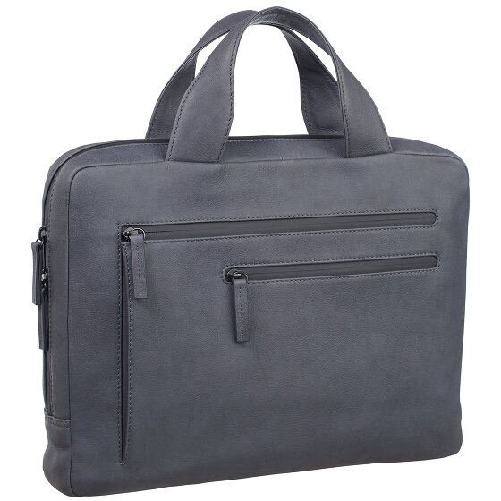 Leonhard Heyden Cartella in pelle Hague 38 cm Scomparto per laptop
