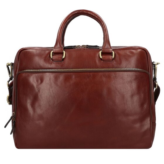 Leonhard Heyden Cartella Cambridge in pelle 40 cm