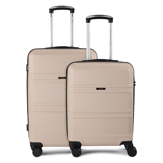 Benzi 5739 4 ruote Set di valigie 2 pezzi