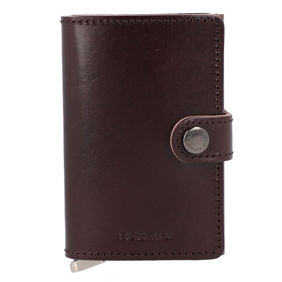 Secrid Miniwallet Custodia per carta di credito Protezione RFID Pelle 6.5 cm