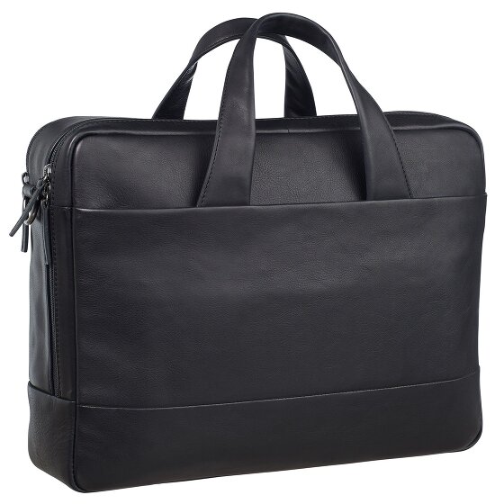 Leonhard Heyden Hamburg Cartella in pelle 40 cm Scomparto per laptop