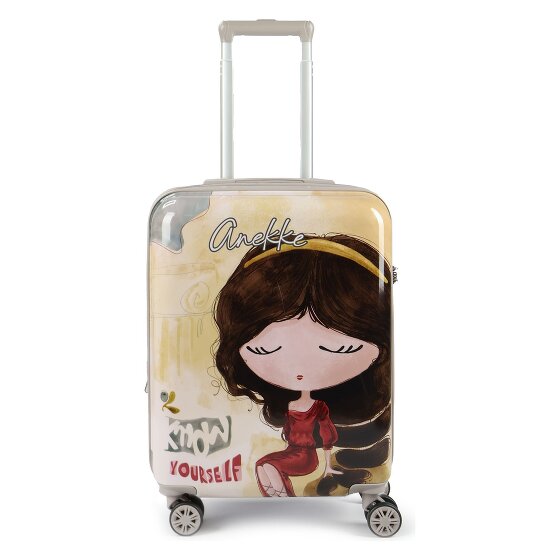 Anekke Muse 4 ruote Carrello della cabina 55 cm con piega di espansione