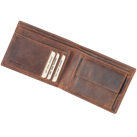 Greenland Nature Portafoglio Montana in pelle 12,5 cm