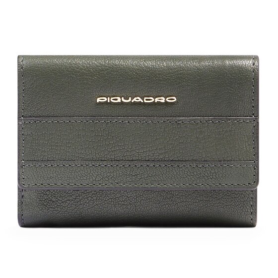 Piquadro Patricia Portafoglio Protezione RFID Vera Pelle 9 cm