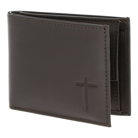 oxmox Leather Portafoglio Protezione RFID Vera Pelle 11 cm
