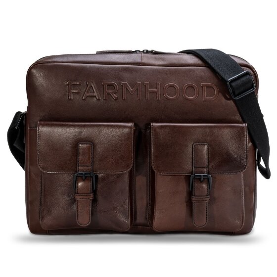 Farmhood Memphis Cartella Messenger Pelle 38 cm Scomparto per laptop