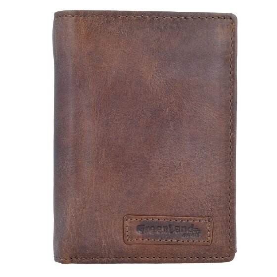 Greenland Nature Portafoglio Soft & Safe RFID in pelle 9,5 cm
