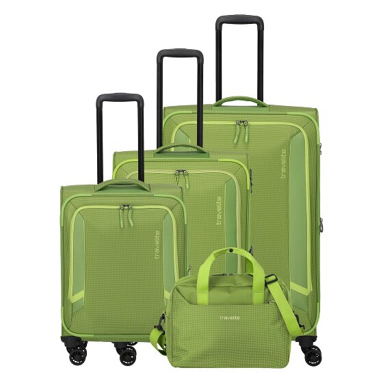 Travelite Corsiica 4 ruote Set di valigie 4 pezzi