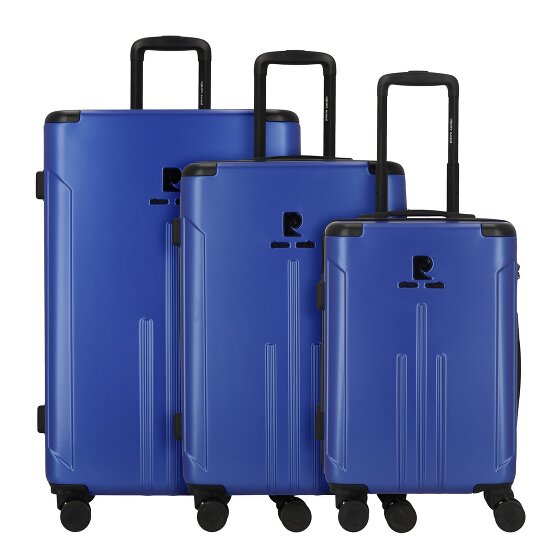 pierre cardin 4 ruote Set di valigie 3 pezzi