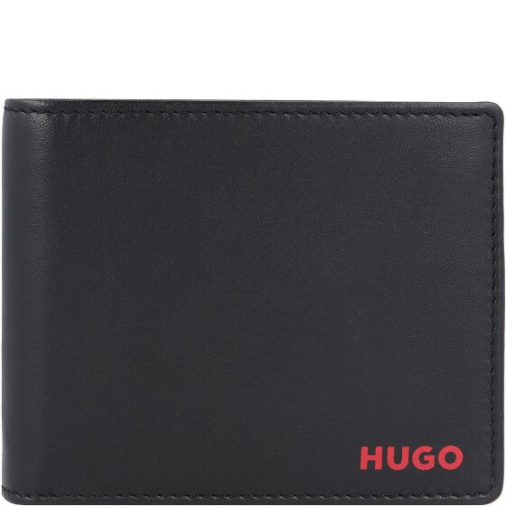Hugo Portafoglio Trifold Subway in pelle 11 cm